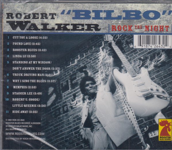 Robert "Bilbo" Walker : Rock The Night (CD, Album)