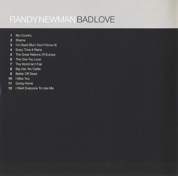 Randy Newman : Bad Love (CD, Album)
