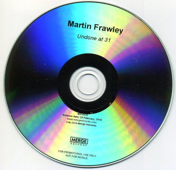 Marty Frawley : Undone at 31 (CDr, Album, Promo)