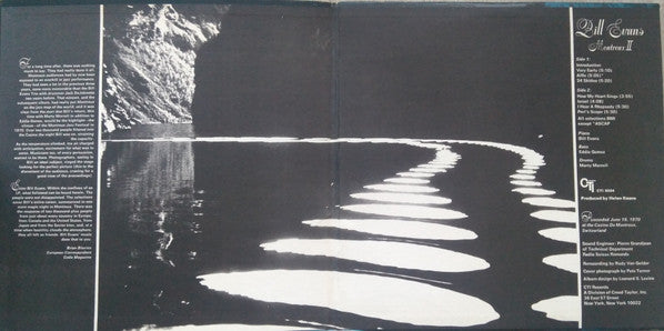 Bill Evans : Montreux II (LP, Album, Non)