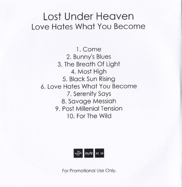 LUH (2) : Love Hates What You Become (CDr, Album, Promo)