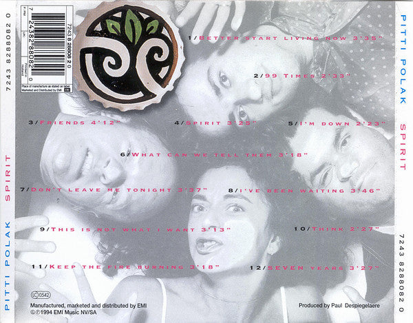 Pitti Polak : Spirit (CD, Album)