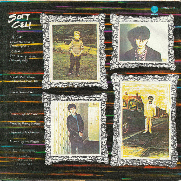 Soft Cell : Where The Heart Is (7", EP, Single)