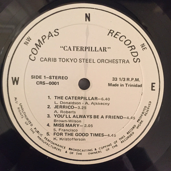 Carib Tokyo : The Caterpillar (LP, Album)