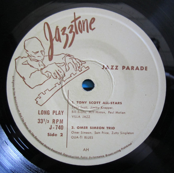 Various : Jazz Parade (7", Comp)