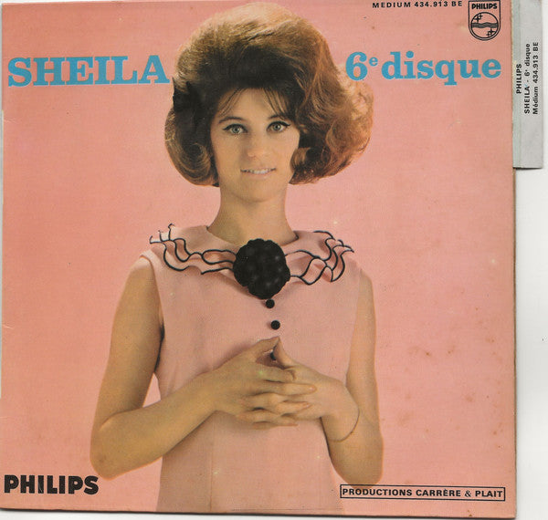 Sheila (5) : Chaque Instant De Chaque Jour  (7", EP, Mono)
