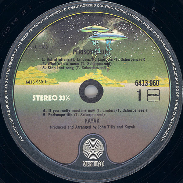 Kayak : Periscope Life (LP, Album)