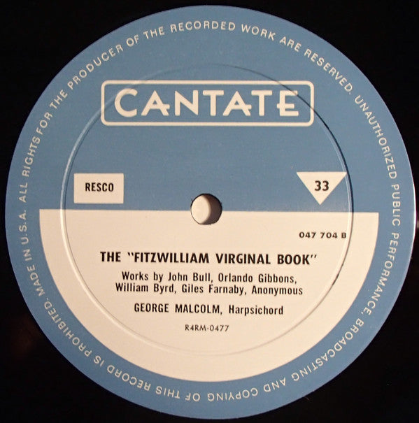 George Malcolm : George Malcolm Cembalo Harpsichord (LP)