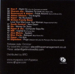 DJ Hyper : Rewired (CDr, Comp, Mixed, Promo)