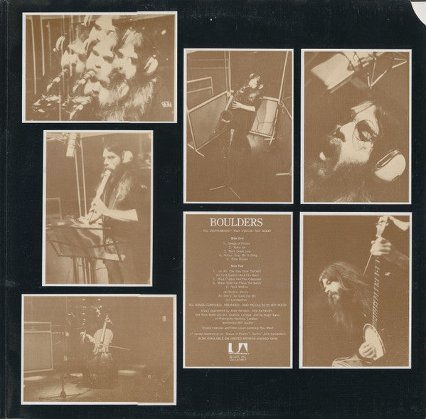 Roy Wood : Boulders (LP, Album, Ter)