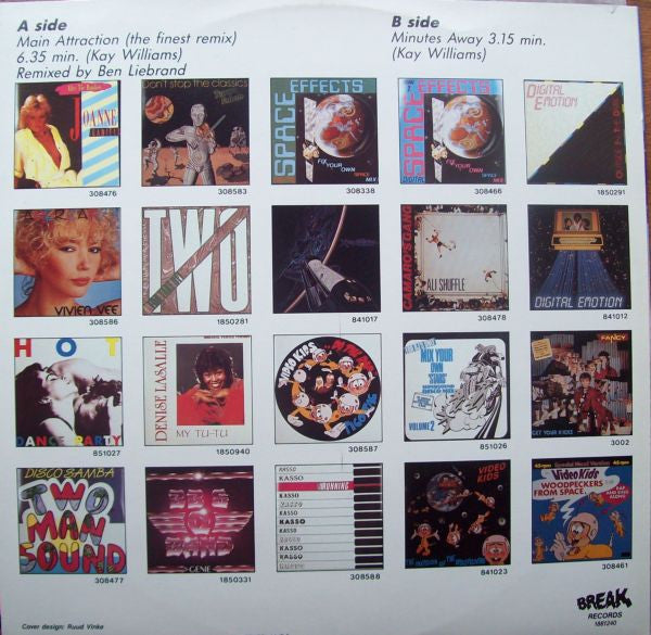 The Brooklyn, Bronx & Queens Band : Main Attraction (The Finest Remix) (12")