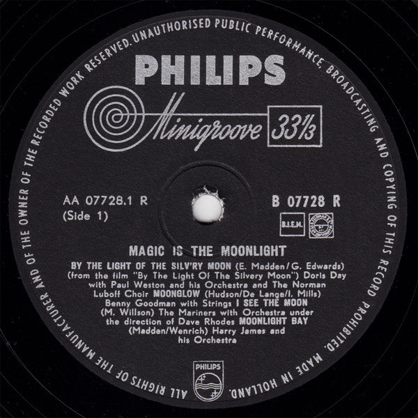 Various : Magic Is The Moonlight (10", Comp)