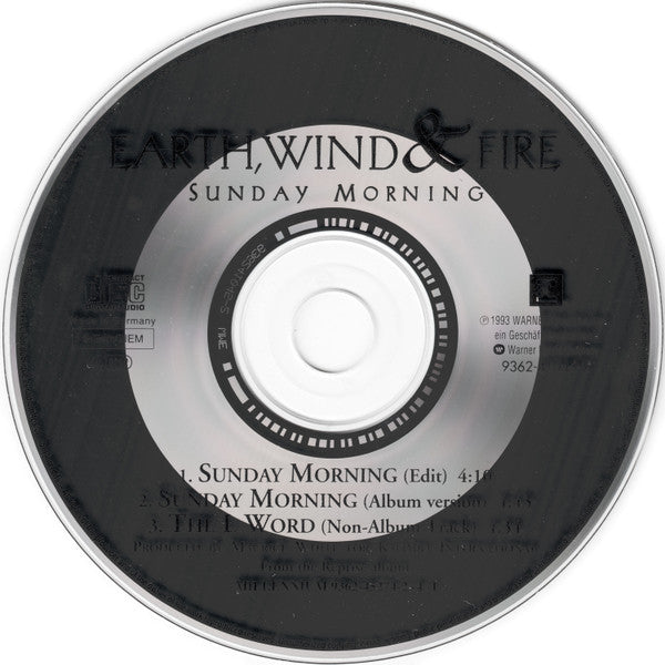 Earth, Wind & Fire : Sunday Morning (CD, Maxi)