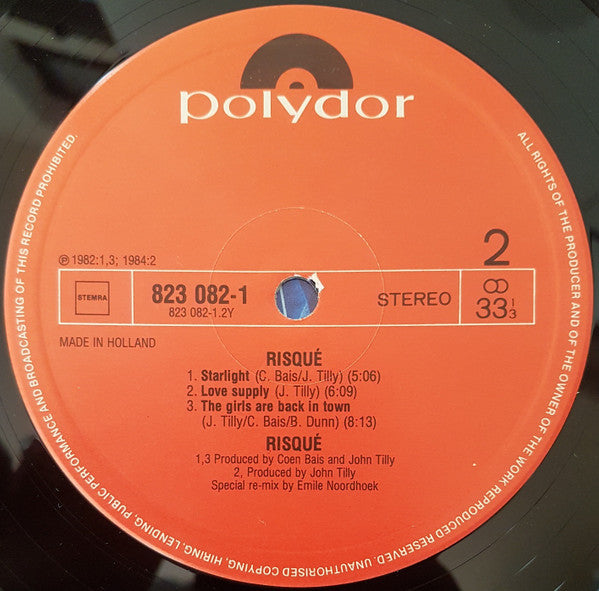 Risqué (2) : Risqué (LP, Mixed)