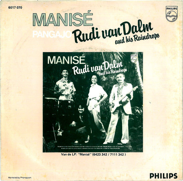 Rudi van Dalm And His Raindrops : Manisé (7", Single)