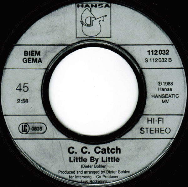 C.C. Catch : Nothing But A Heartache (7", Single)