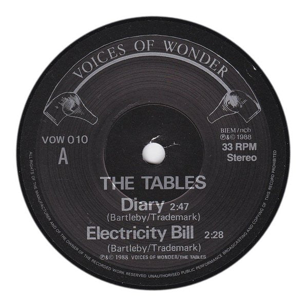 The Tables : EP (7", EP)