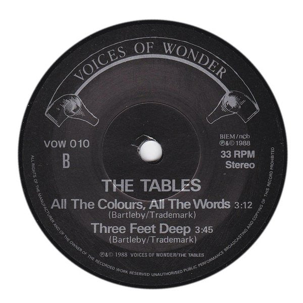 The Tables : EP (7", EP)
