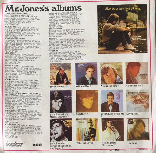 Jack Jones : The Voice Of Jack Jones (7", Single)