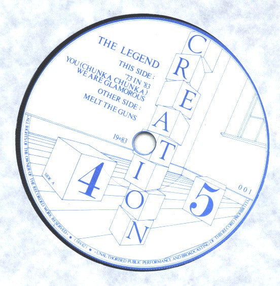The Legend! : '73 In '83 (7", Single)