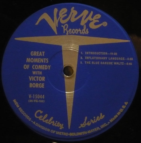 Victor Borge (2) : Great Moments Of Comedy With Victor Borge (LP, Album, Mono)