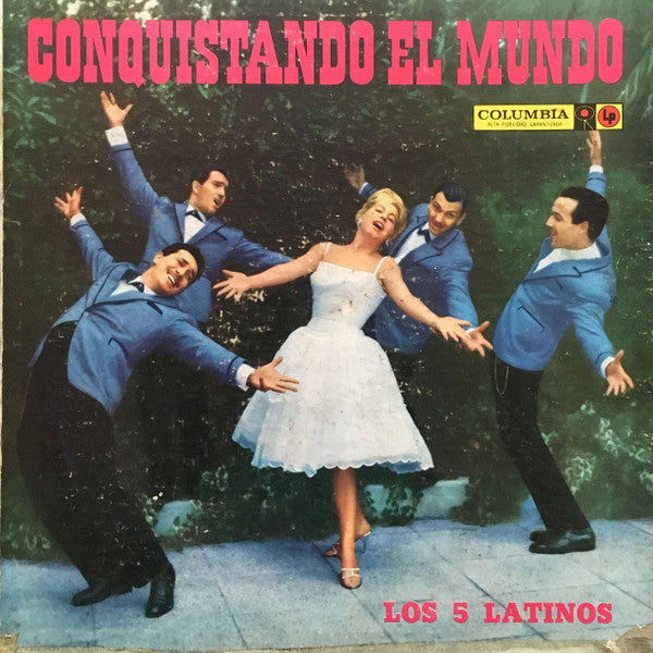 Los Cinco Latinos : Conquistando El Mundo (LP, Album, Mono)