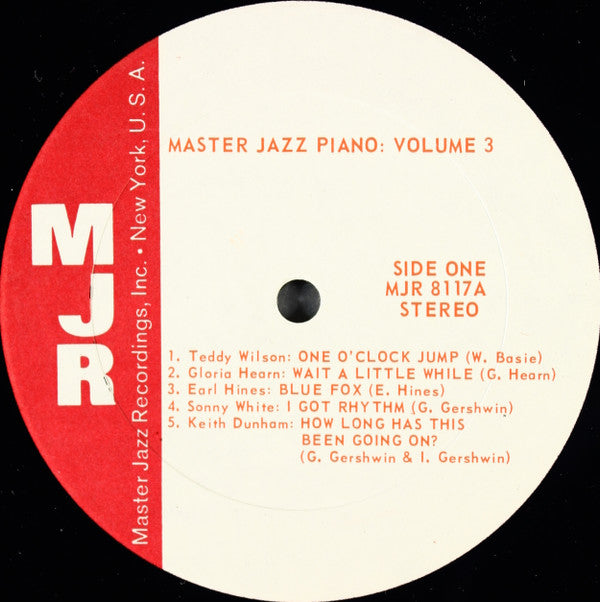 Various : Master Jazz Piano Volume 3 (LP, Comp)