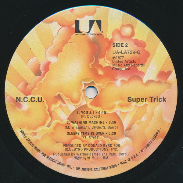 N.C.C.U. : Super Trick (LP, Album, Clo)