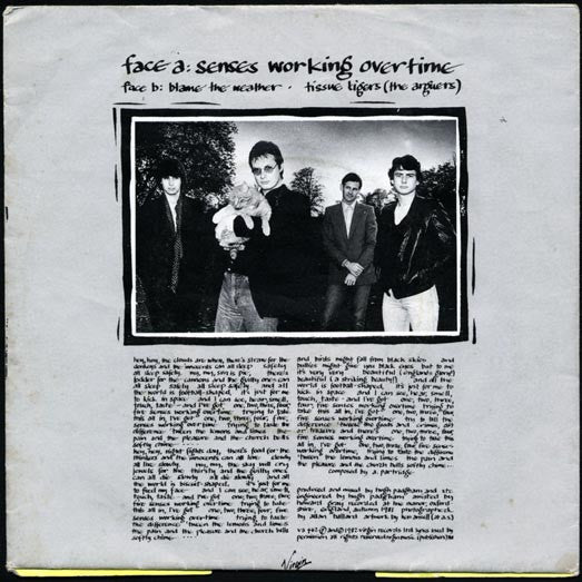 XTC : Senses Working Overtime (7", EP, Single, Ltd, Fol)