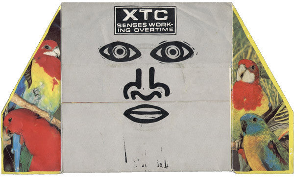 XTC : Senses Working Overtime (7", EP, Single, Ltd, Fol)