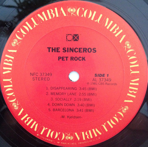 The Sinceros : Pet Rock (LP, Album)
