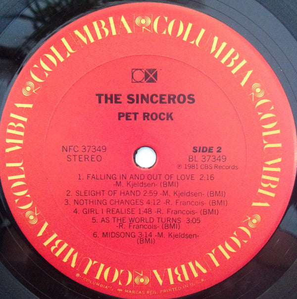 The Sinceros : Pet Rock (LP, Album)