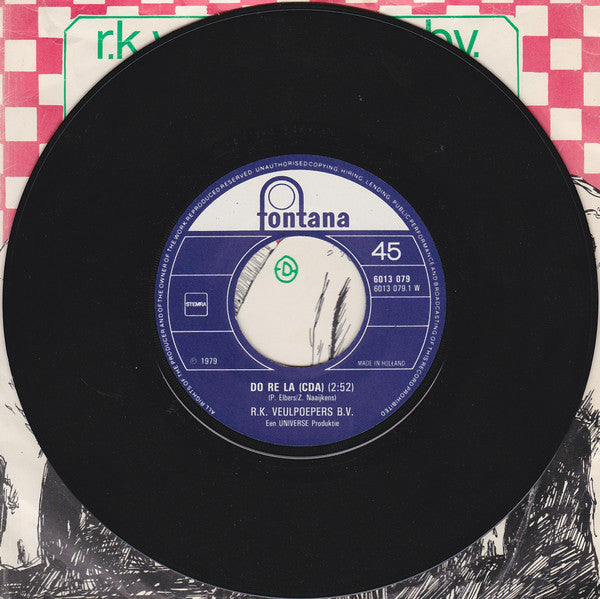 R.K. Veulpoepers B.V. : Do-Re-La (CDA) (7", Single)