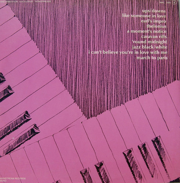 Bud Powell : Ups 'N Downs (LP, Comp, RE)