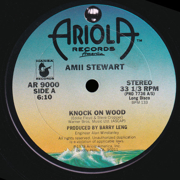 Amii Stewart : Knock On Wood (12")