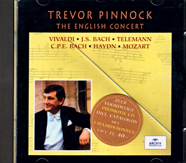 Trevor Pinnock, The English Concert : Trevor Pinnock - The English Concert (CD, Comp, Promo)