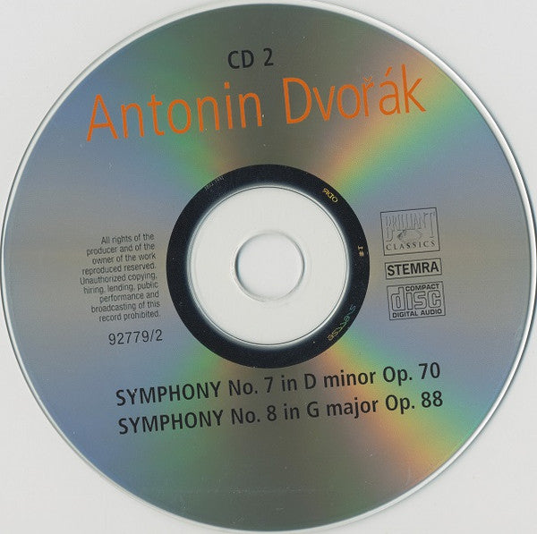 Antonín Dvořák / Oslo Filharmoniske Orkester, Mariss Jansons : Symphonies 5-7-8-9 (3xCD, Comp)