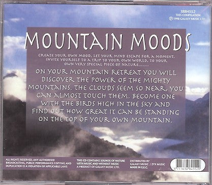 Unknown Artist : The Sound Of Nature - Mountain Moods (CD, Album)