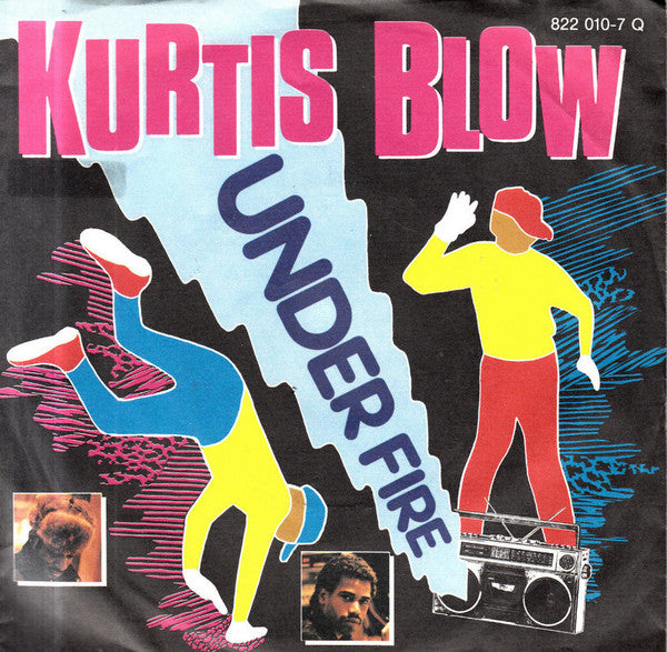 Kurtis Blow : Under Fire (7", Single)