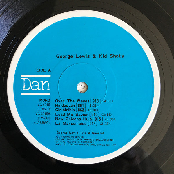 George Lewis (2) & Kid Shots Madison : George Lewis & Kid Shots (LP, Comp, Mono)