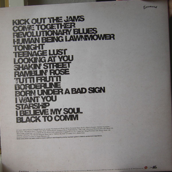 MC5 : Motor City Is Burning (2xLP, Comp, Gat)