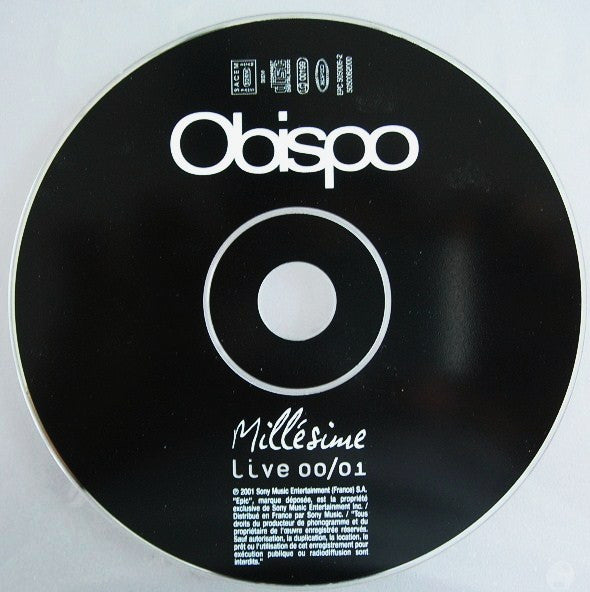 Pascal Obispo : Millésime Live 00/01 (CD, Album)
