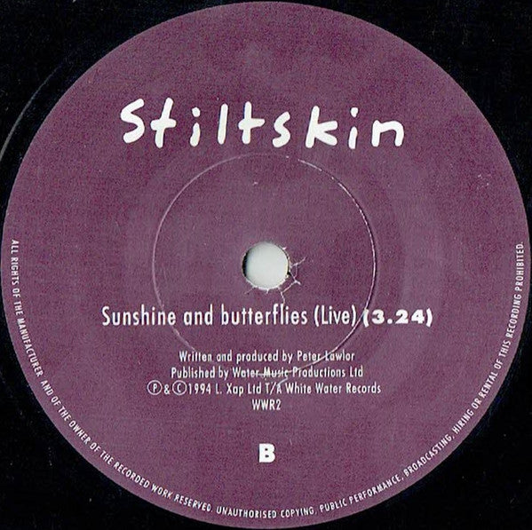 Stiltskin : Footsteps (7", Single)