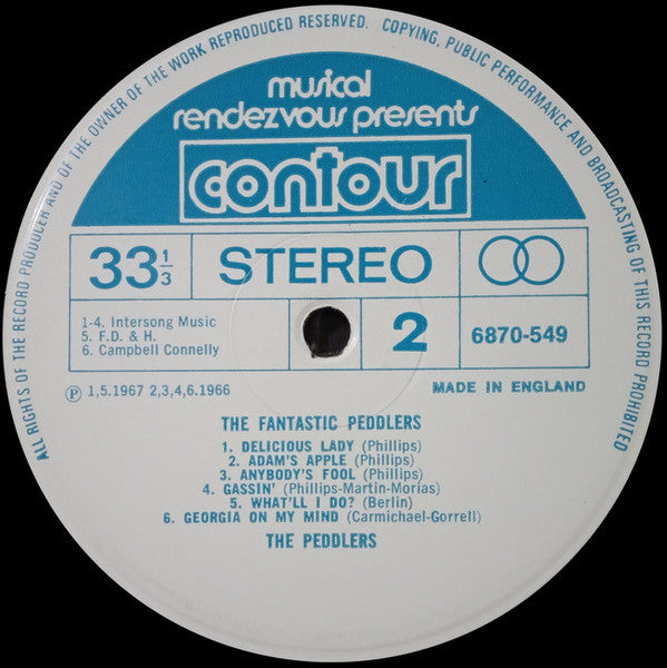The Peddlers : The Fantastic Peddlers (LP, Comp, RE)