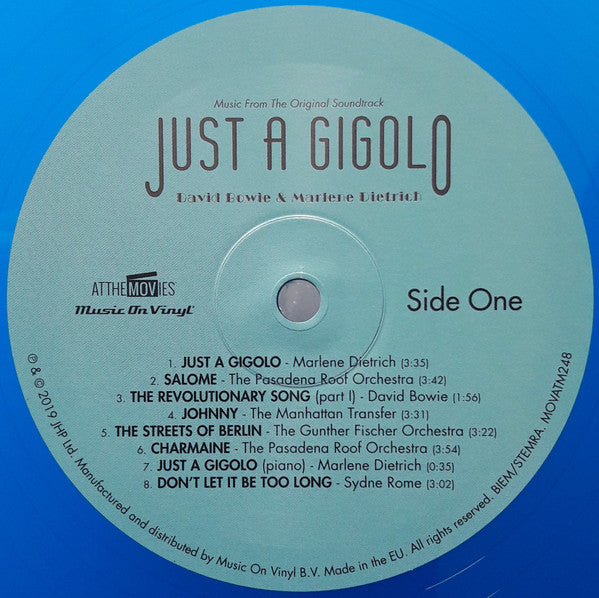 David Bowie & Marlene Dietrich : Just A Gigolo (The Original Soundtrack) (LP, Album, Dlx, Ltd, Num, Tra)