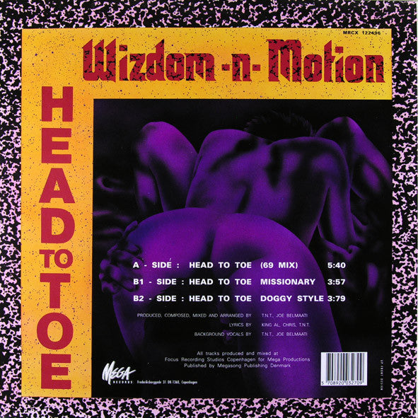 Wizdom-N-Motion : Head To Toe (12")