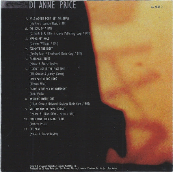 Di Anne Price : Wild Women (CD, Album)