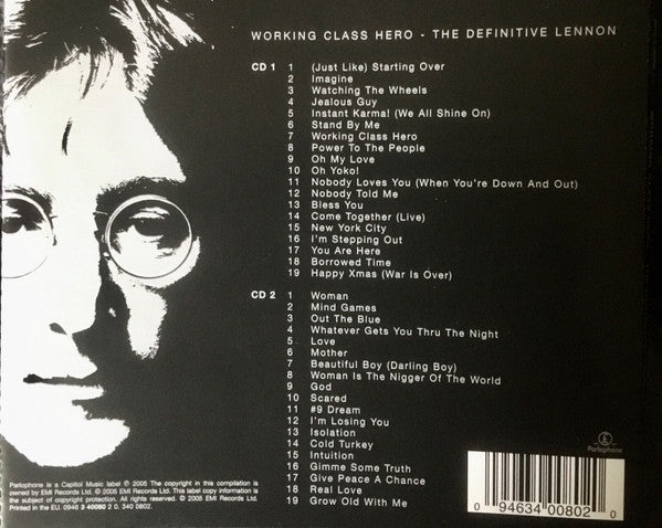 John Lennon : Working Class Hero - The Definitive Lennon (2xCD, Comp)