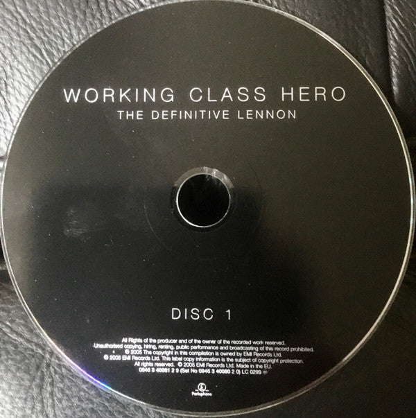 John Lennon : Working Class Hero - The Definitive Lennon (2xCD, Comp)