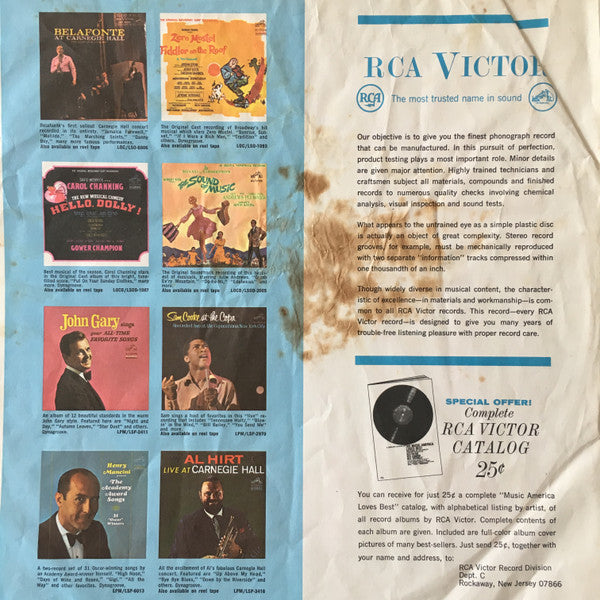 Harry Belafonte : An Evening With Belafonte (LP, Album, RE)